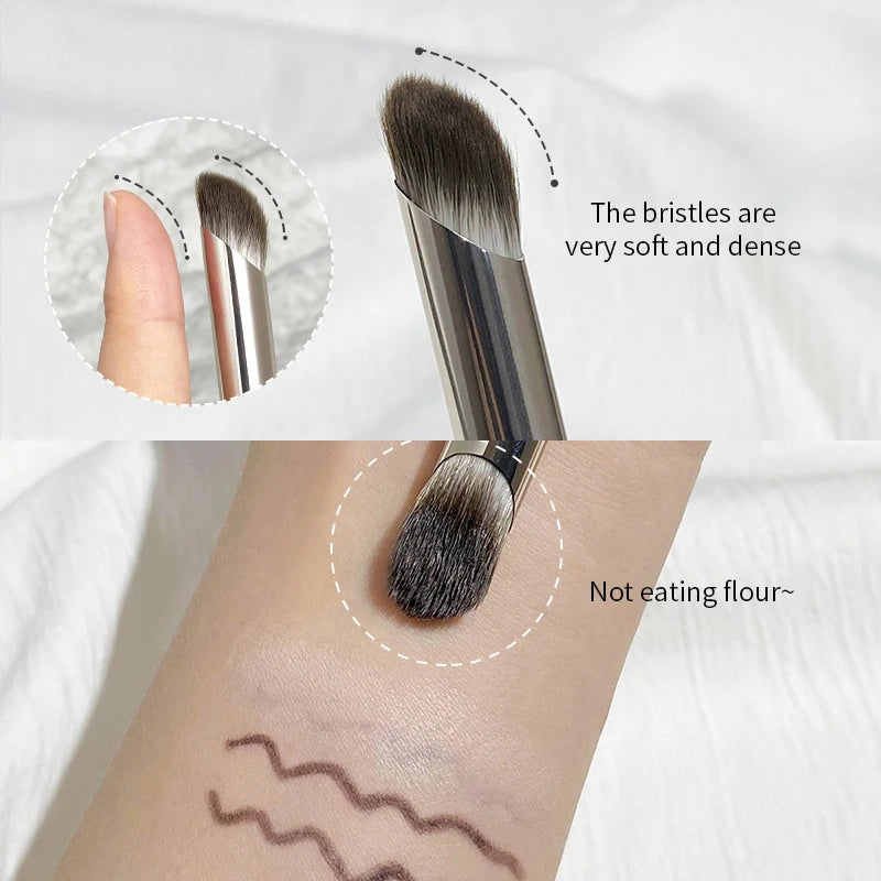 Concealer Makeup Brushes Precision Soft Fluffy Smudge Brush Cover Qme