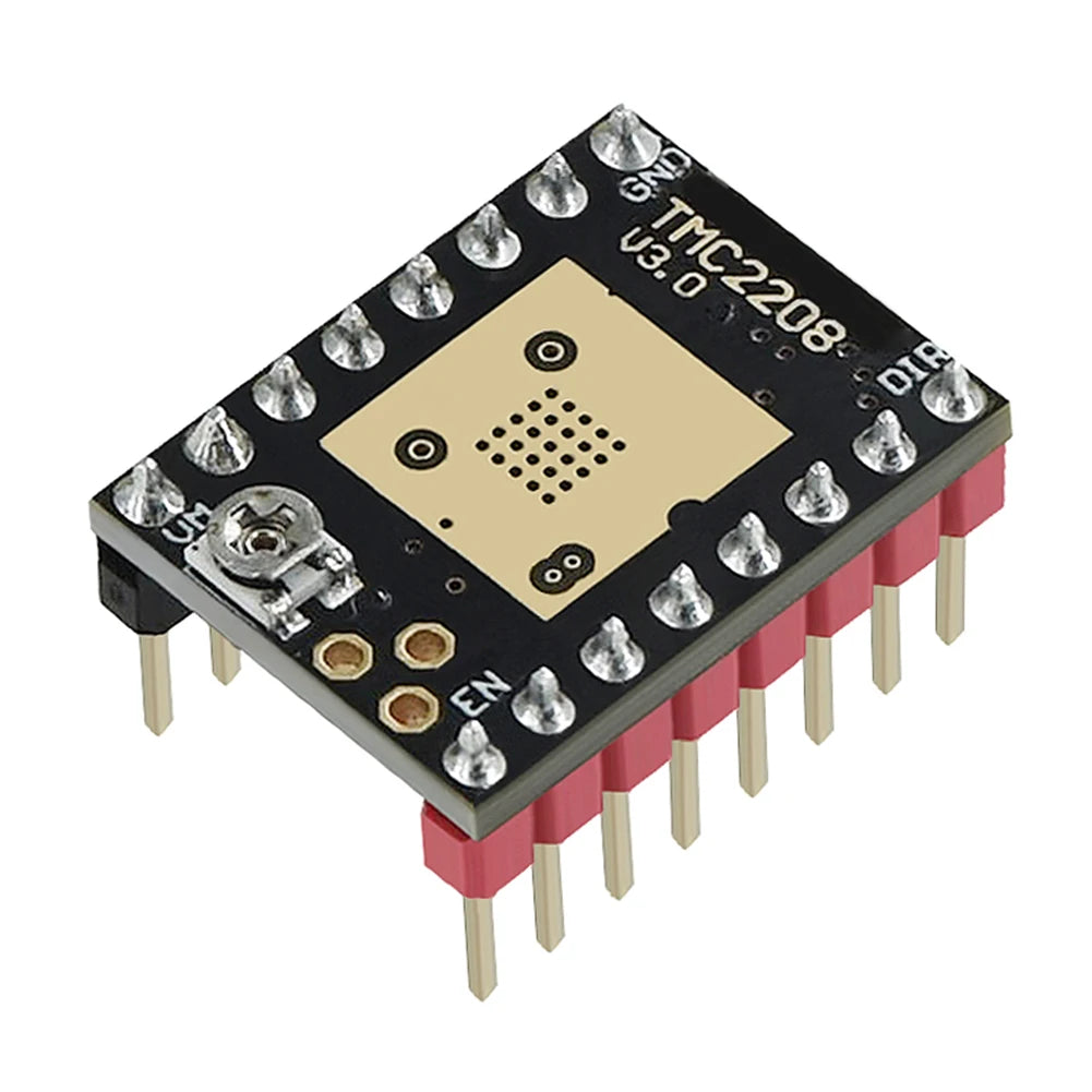 TMC2209 V2.0 Stepper Motor Driver 2.5A Peak Stepstick Silent Driver Support Step/Dir and Uart Mode for 3D Printer SKR V1.3/1.4 Qme