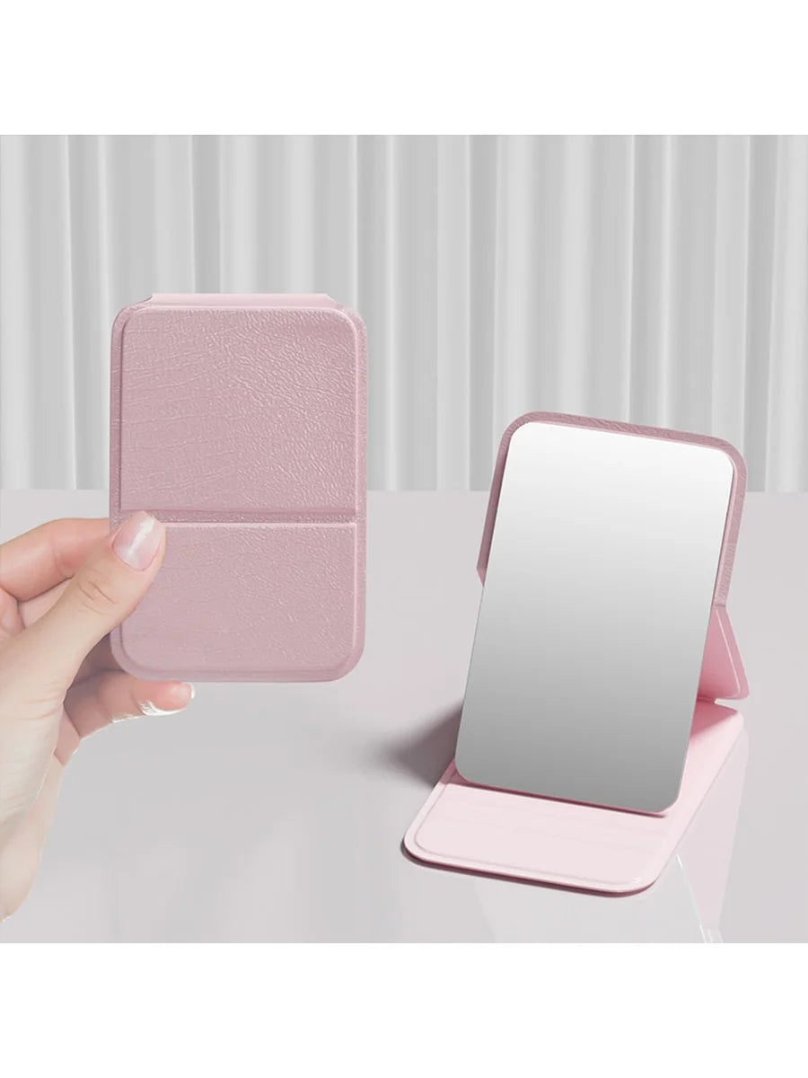 Minimalist Small Mirror Aesthetic Value Portable Makeup Repair Qme