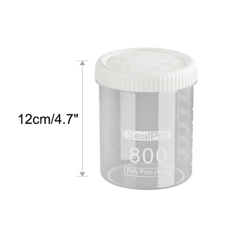 Kitchen Keep Fresh Storage Jar Beans Flour Pasta Grain Sealed Can Qme M