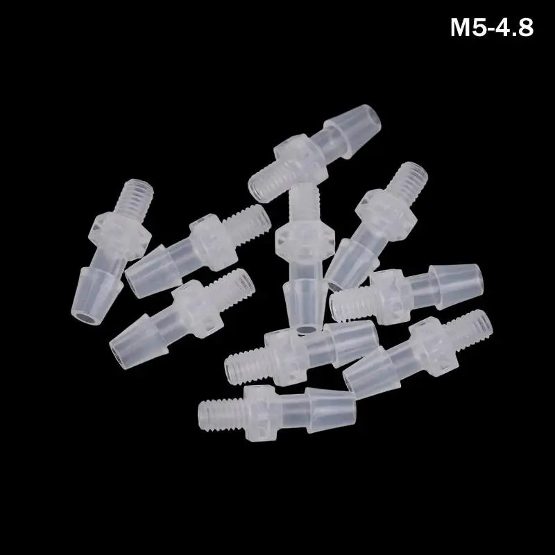 Joint Parts Air Valve Pipe Dispensing Glue Subpackaging Connector Hose Joint Adapter PP Plastic Qme A5