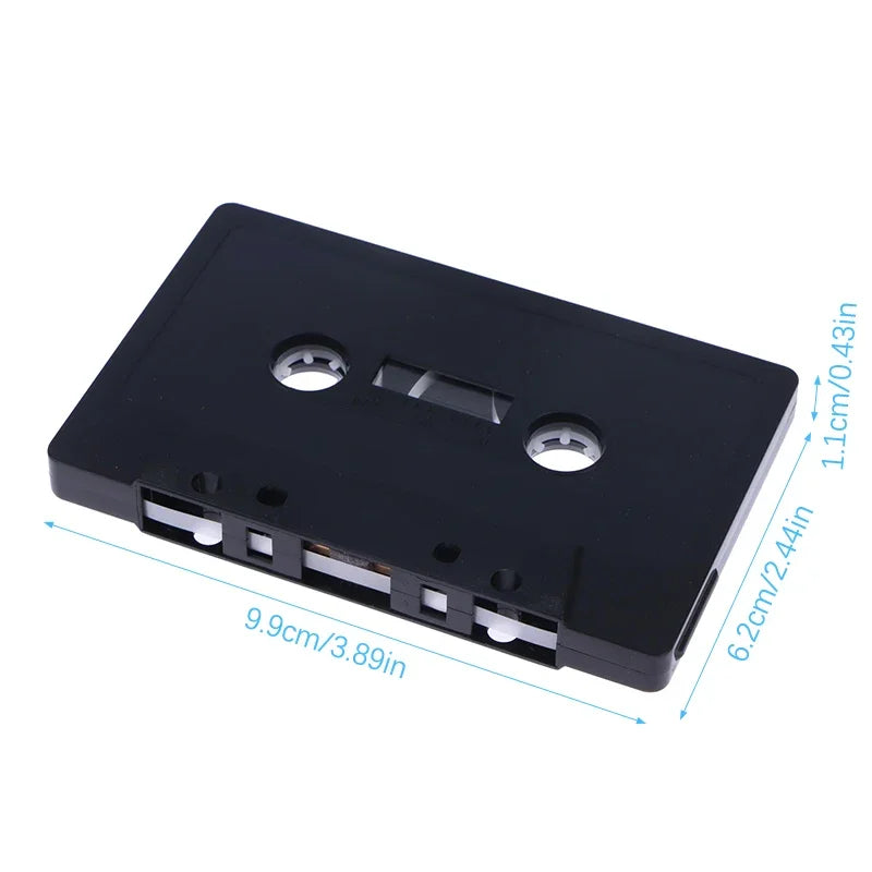 Blank Tape Case Audio Magnetic Recording Cassette Shell Empty Reel No Qme