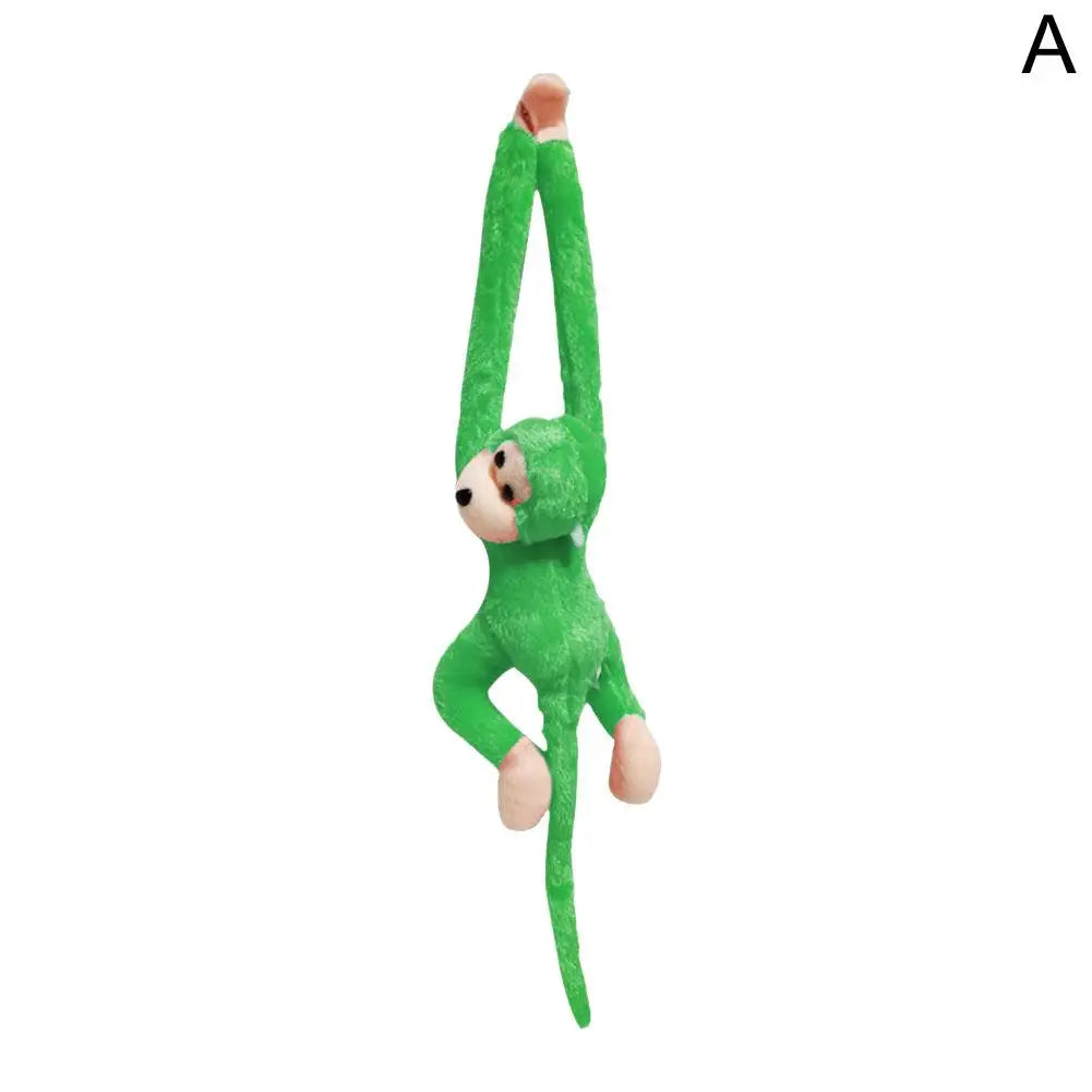 Plush Monkey Toy Stuffed Animal Cute Long Arm Tail Monkey Plush Toy Long Hands Monkey Mascot Room Curtain Decor Kids Toys Qme A