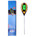 Soil PH Meter Tester Moisture Temperature Sunlight Intensity Qme 4 In 1