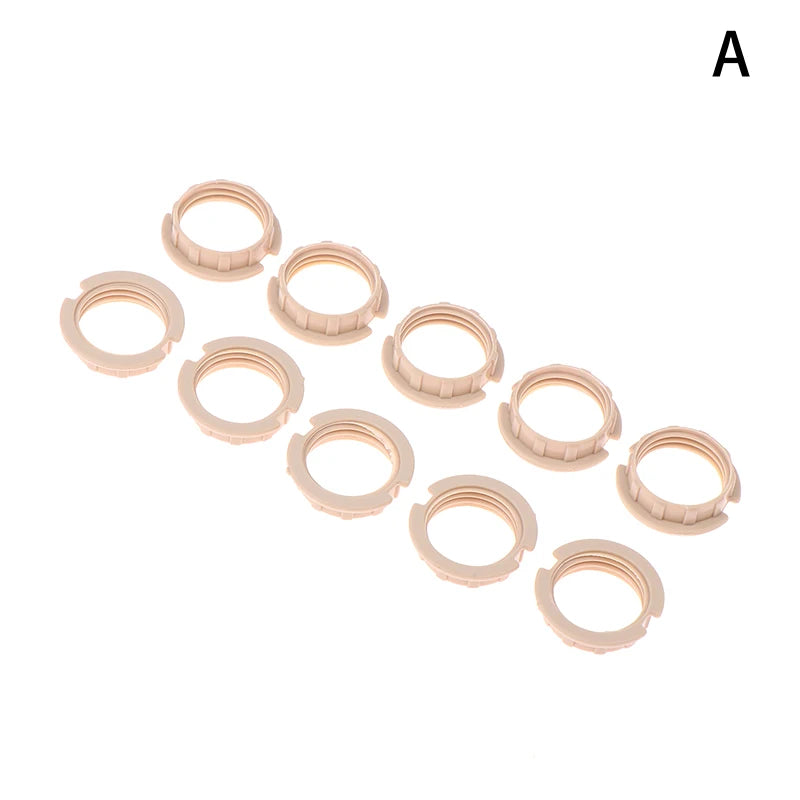 G9 Lamp Holder Ring Bases Socket Plastic Shell Ceramic M10 Bracket Qme A
