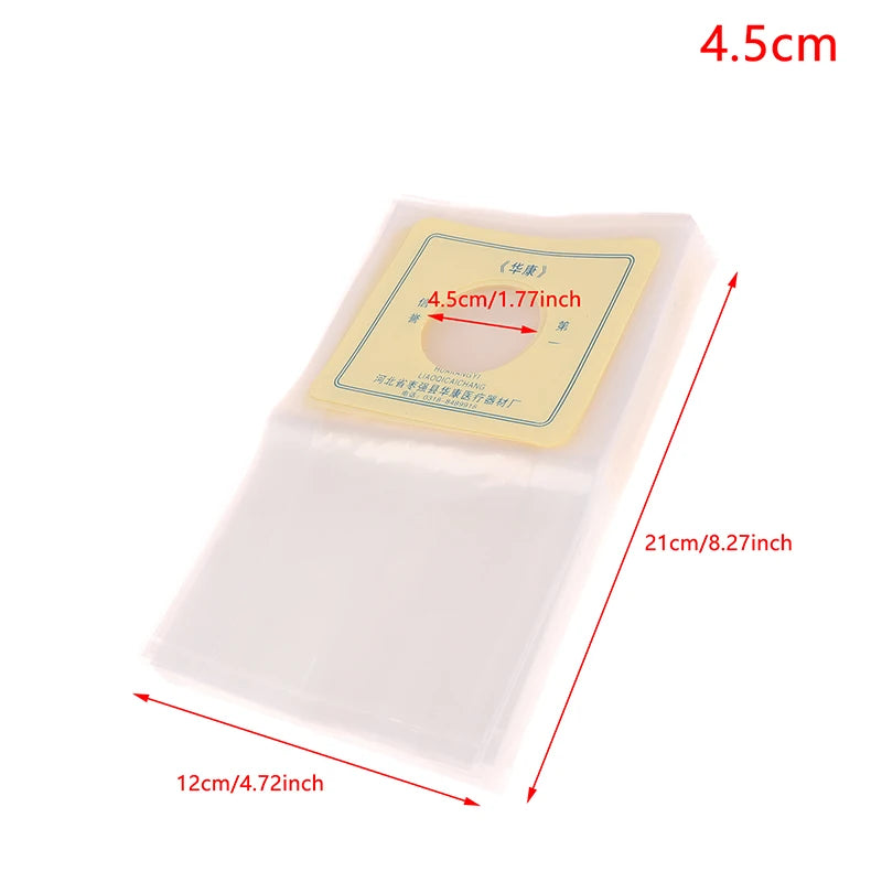 2 5 3 4 Disposable Drain Valve Colostomy Bags Adults One-piece System Qme A3