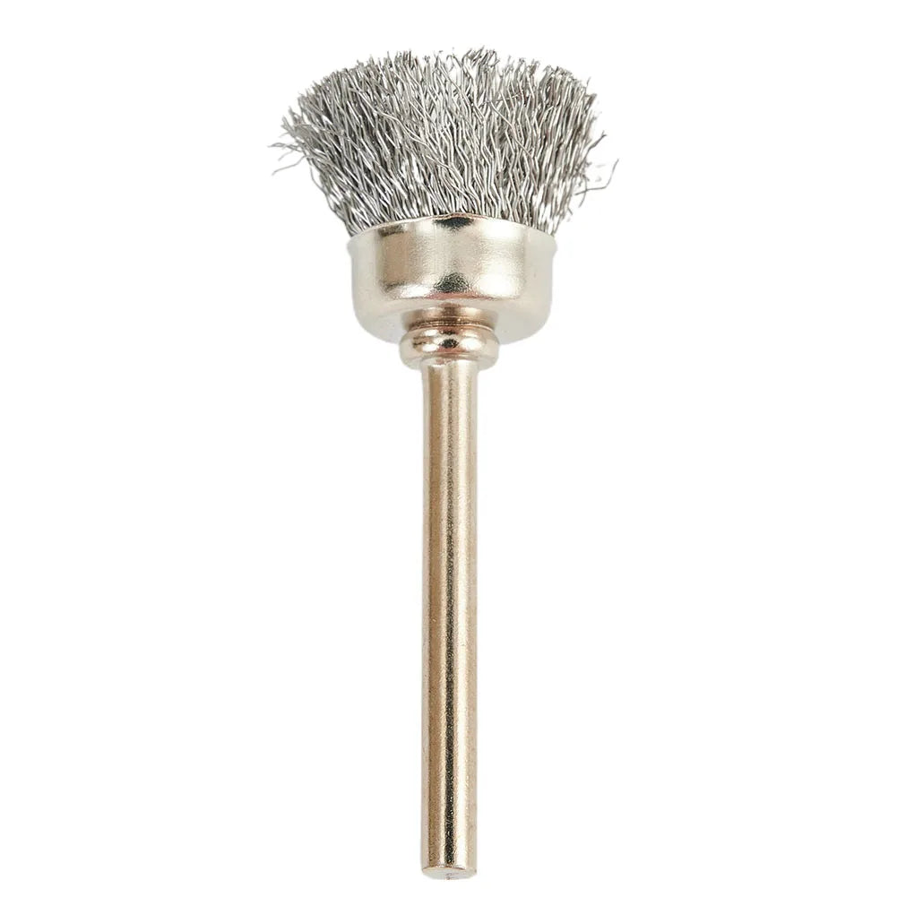 9pcs Stainless Steel Wire Brush Set Drill Brush Rotary Tool For Dremel Drill Polishing Grinding Wheel Electric Power Tool Access Qme