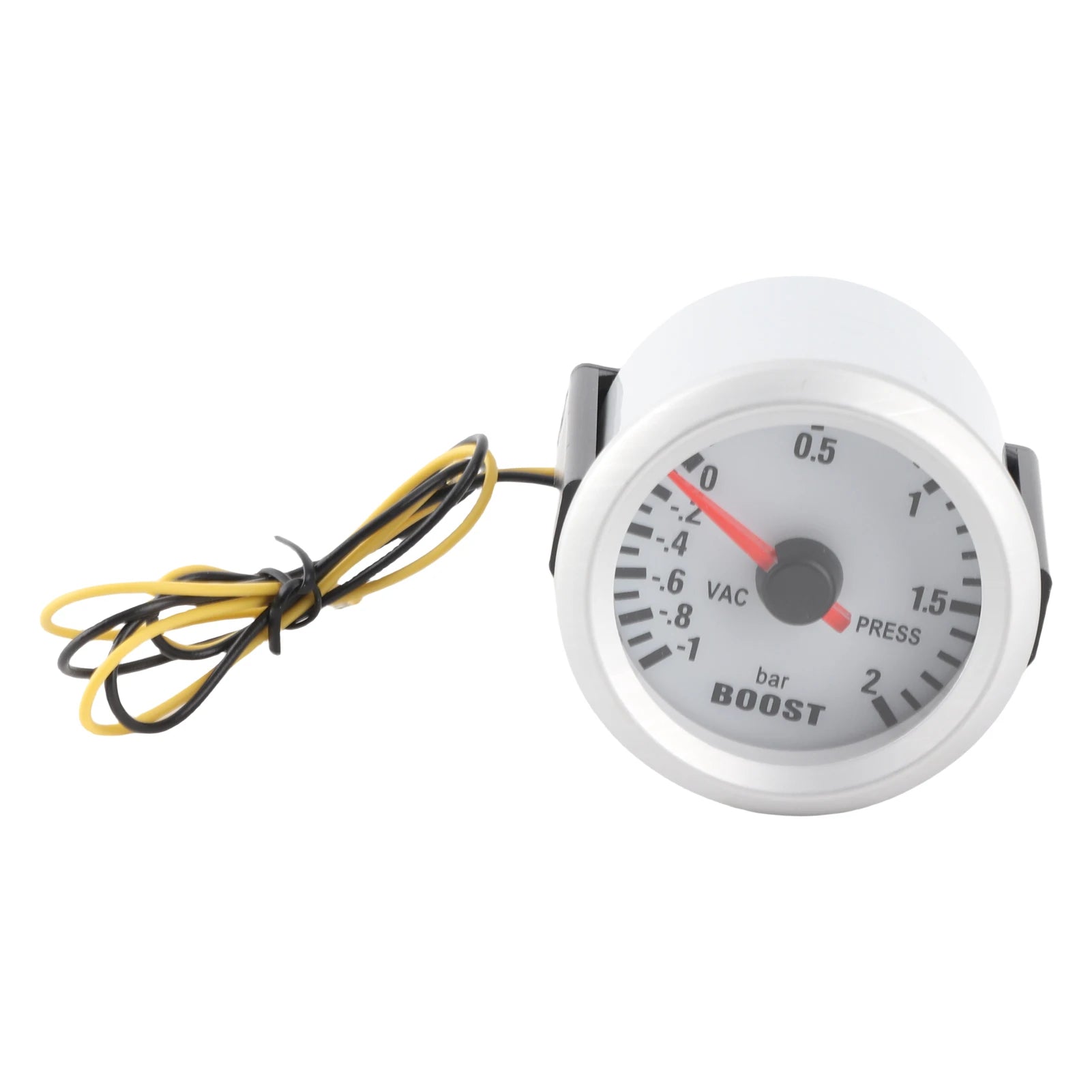 Boost Pressure Gauge Turbo Boost Vacuum Press Gauge Meter for Auto Car 2" 52mm -1~2BAR Blue LED Light turbo boost gauge 0-45 psi Qme
