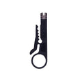 1PC Multi Cable Stripping Tool for RJ45 RJ11 Network Phone Stripping Wire Cutter Multi Tools Cut Line Multifunctional Hand Tools Qme black