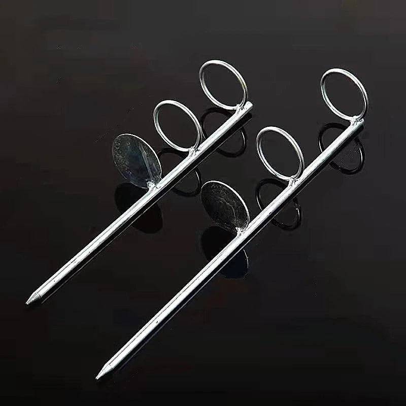 30 37 Double Rings Single Fork Fishing Rod Holder Bank Ground Bracket Qme