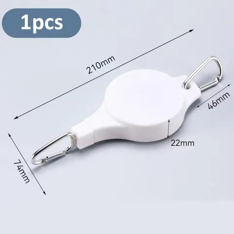 Elevate Your Gardening - Smart Pulley Hanger - Perfect for Tending to Your Hanging Garden Without the Strain Qme White