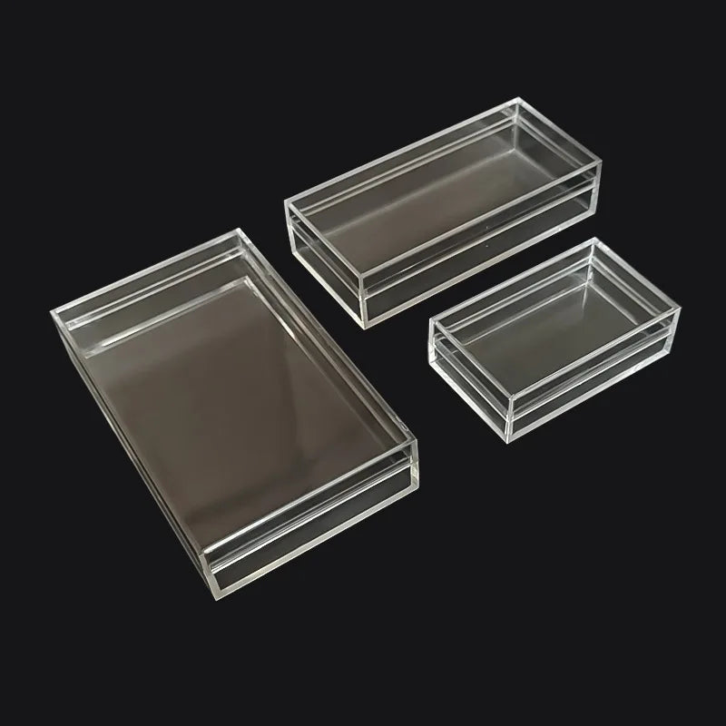 Jewelry Manicure Crystal Mud Packaging Box Organizer Covermini Small Qme