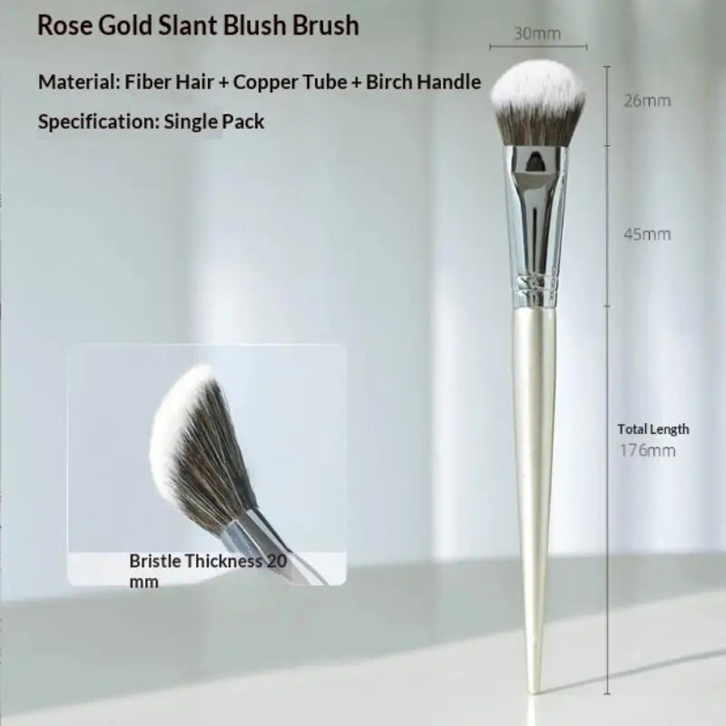 Professional Premium Contour Blusher Brushes Liquid Foundation Shadow Qme