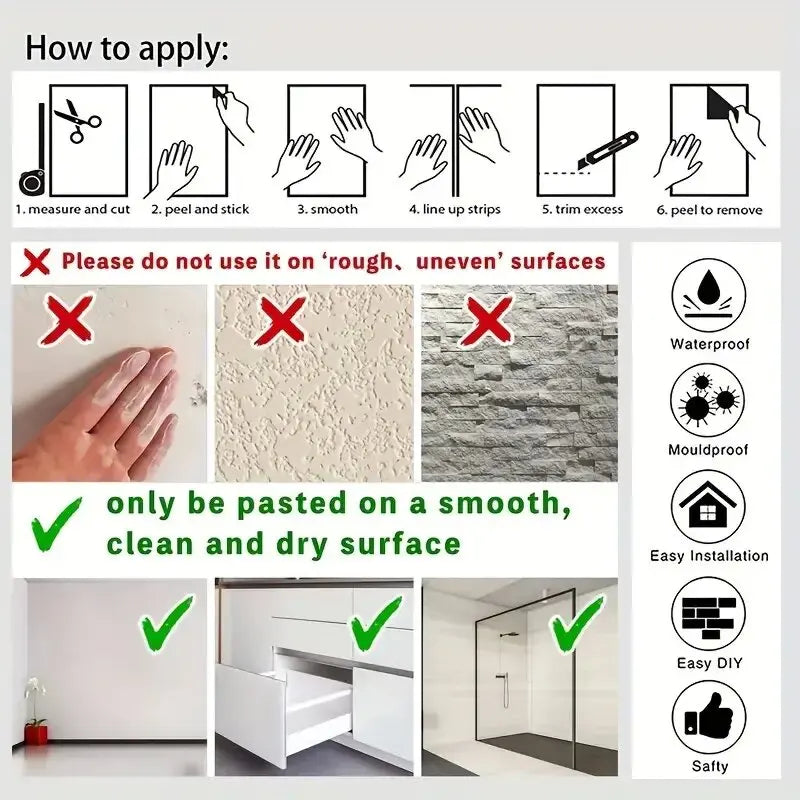 Decorative waterproof and moisture-proof self-adhesive wallpaper retro style home decor bedroom living room background wall Qme