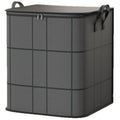 A02F-Dust-Proof Non-Woven Storage Bag Large Foldable Quilt And Clothing Organizer With Zipper And Easy Carry Handles Qme As Shown