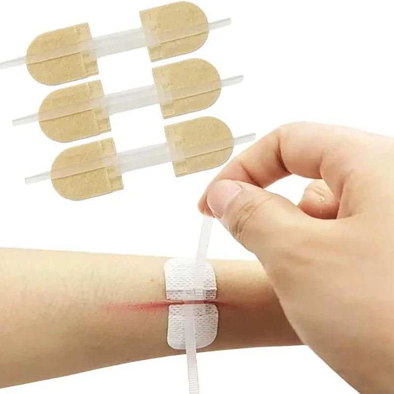 1 3 10 50 Patches Butterfly Closure Bandage Strips Adhesive Strip Qme