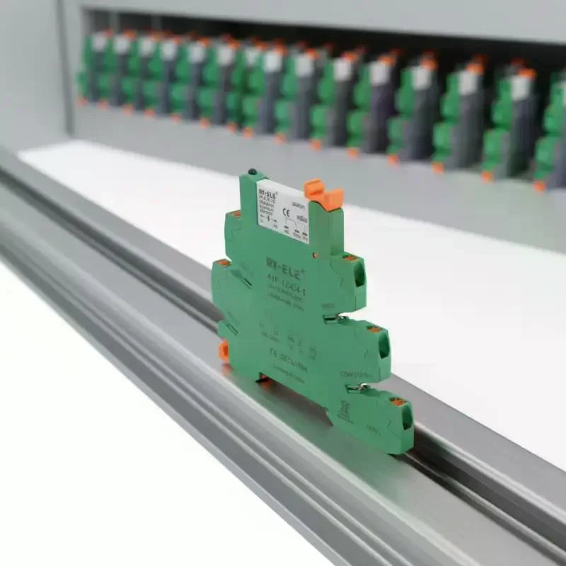 Slim Profile Relay RY41F-1C 12V 24V DC Ultra-thin Electromagnetic Relay Substitute for Hongfa RSL-1C-ZN PLC Interface Relays Qme