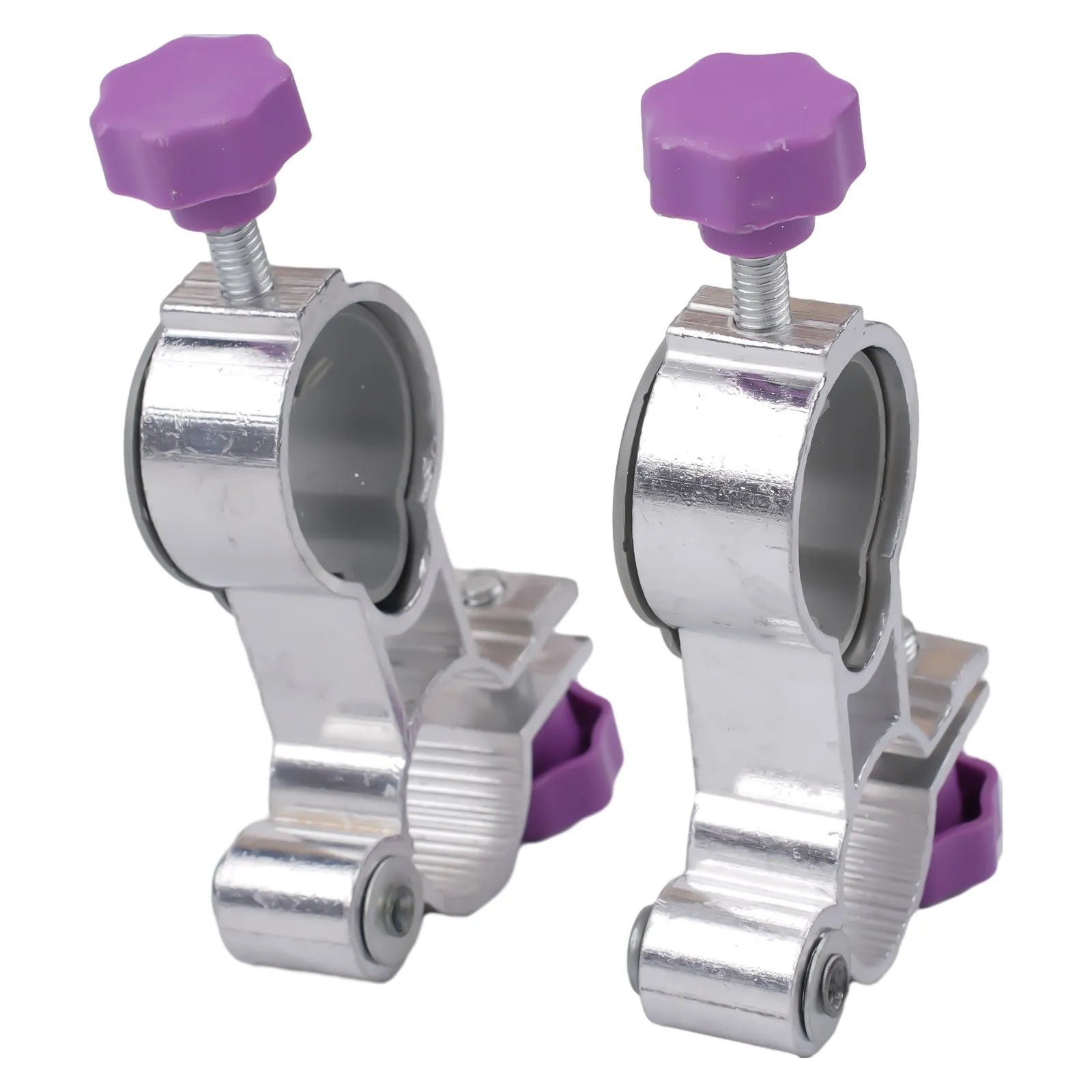 2Pcs Fixed Clip Brackets Clip On Mount Umbrella Hole 25mm For Garden Chair Parasol Patio Balcony Deck Umbrella Holder Qme