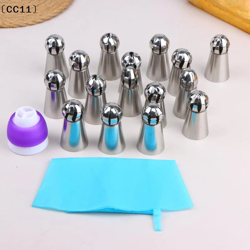 3 6 Cake Decorating Piping Tips Kitchen Nozzle Tools Homemade Qme