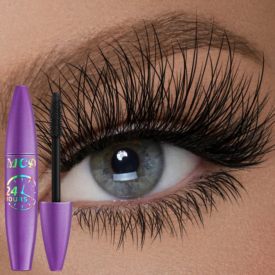 4D Effect Black Waterproof Mascara All Lengthening Makeup Products Qme