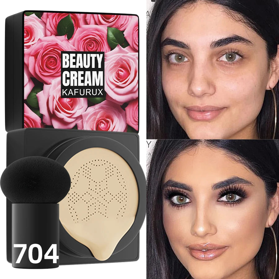 5 Magic Foundation Mushroom Head Moisturizing Air Cushion CC Cream Qme 704
