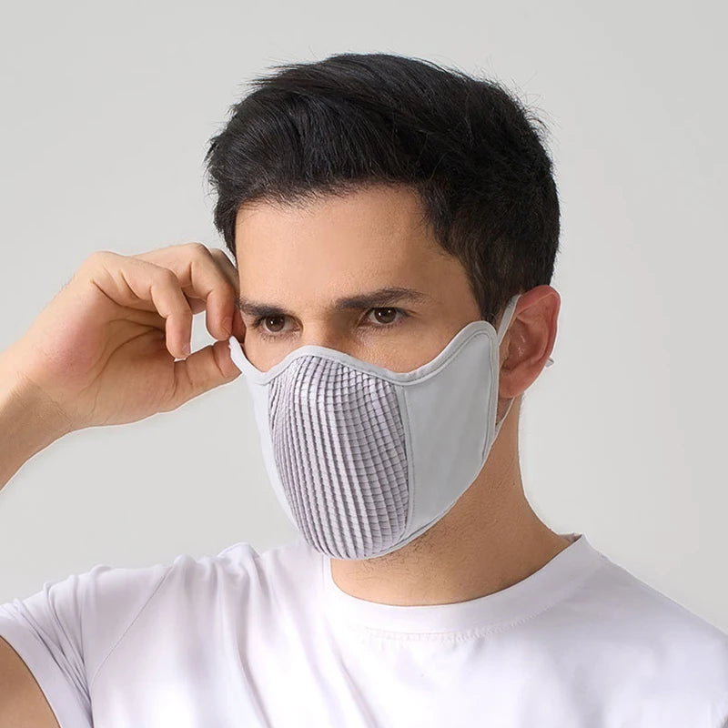 Breathable Sport Face Mask Washable Windproof Sun Protection UV Qme