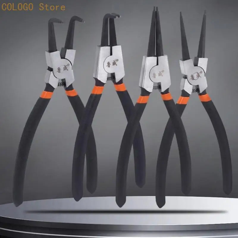 7 9 Professional Snap-ring Plier Straight Elbow Circlip Pliers Qme