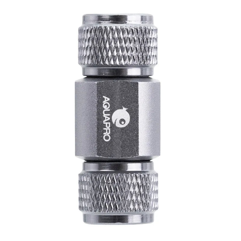 CO2 Aluminiumalloy Check Valve Aquarium Accessories Fish Tank Supplies Equipment Akvarium Checker Terrarium Fishbowl Cylinder Qme