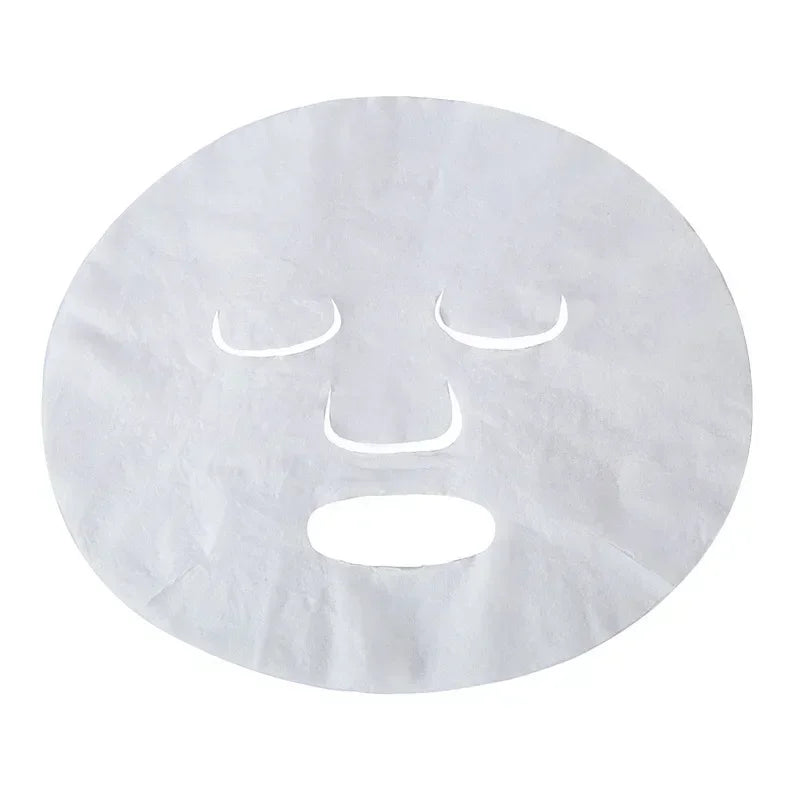 100pcs Disposable Compressed Facial Mask Portable Travel Non-woven Face Mask Skin Care Cotton Wrapped Masks Paper Qme