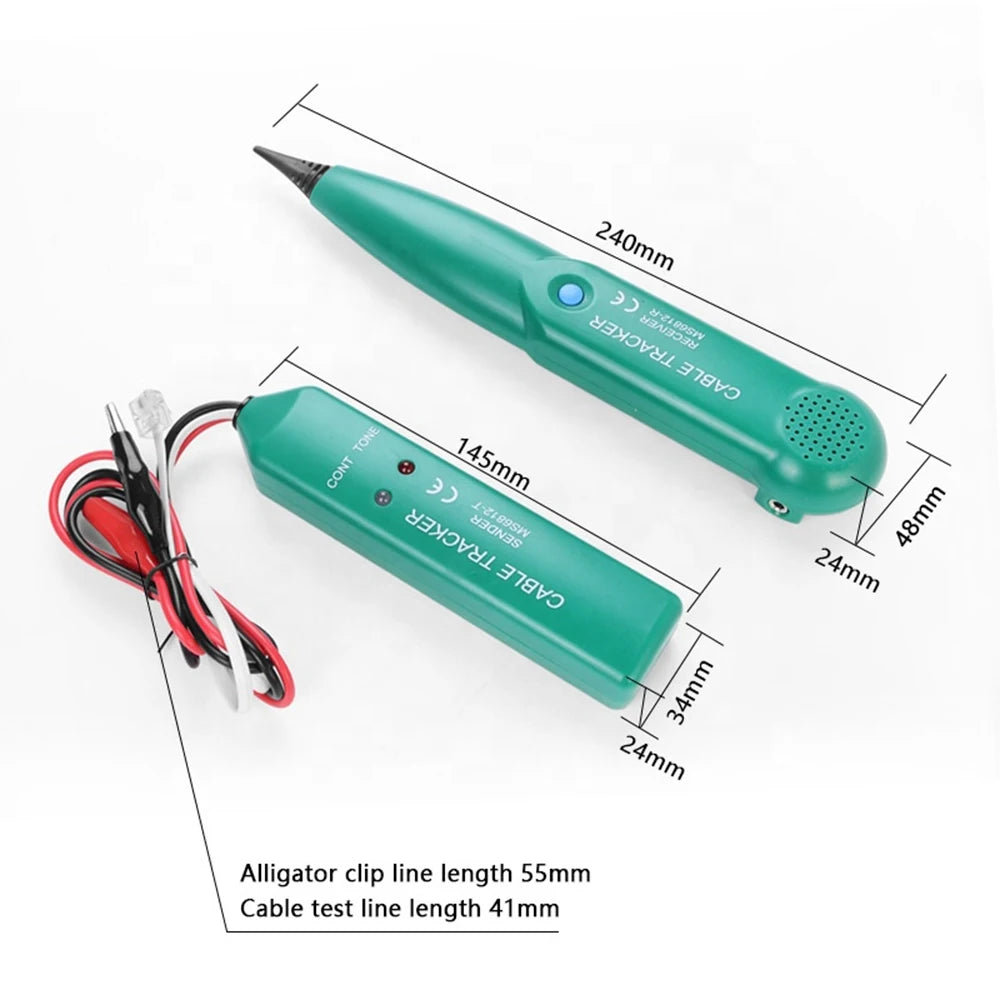 MS6812 Cable Tracker Tester Professional Line LAN Detector UTP STP Qme