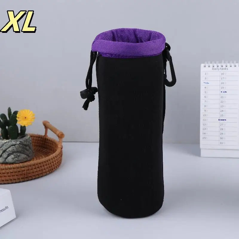 Camera Lens Cover Neoprene Bag Waterproof Soft Pouch Shockproof Most Qme XL Purple