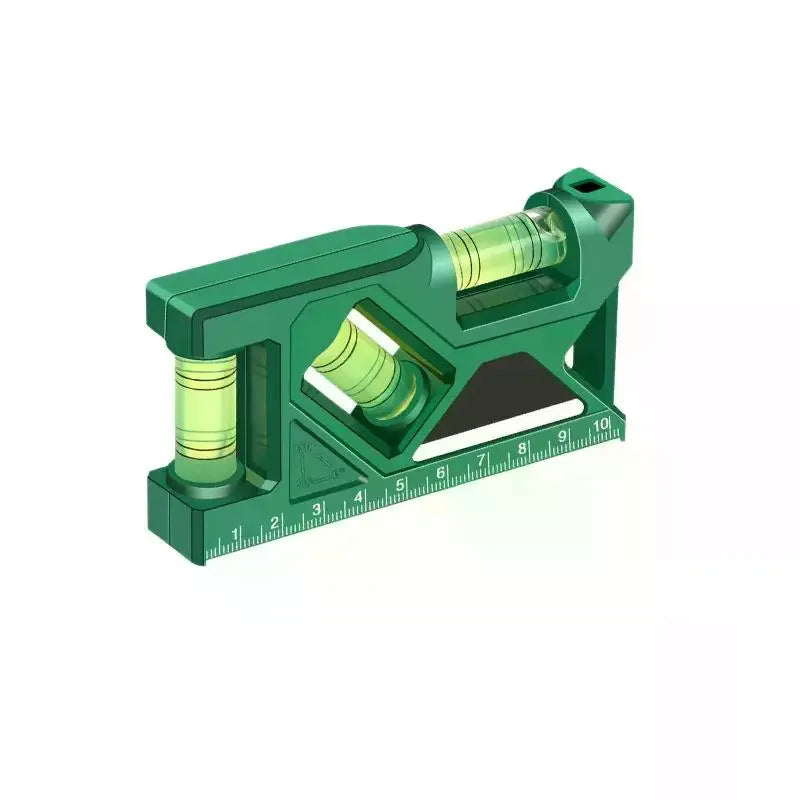 Portable Magnetic Level Gauge Mini Level Gauge High-precision Horizontal Vertical Measure Metric Ruler Protractor Qme