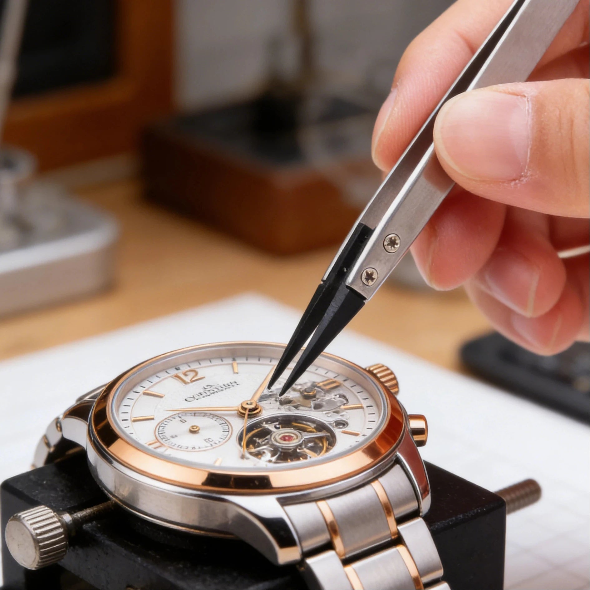 Watch Hands Installation Work Straight Elbow ESD-259 ESD-259A ESD-7A Qme