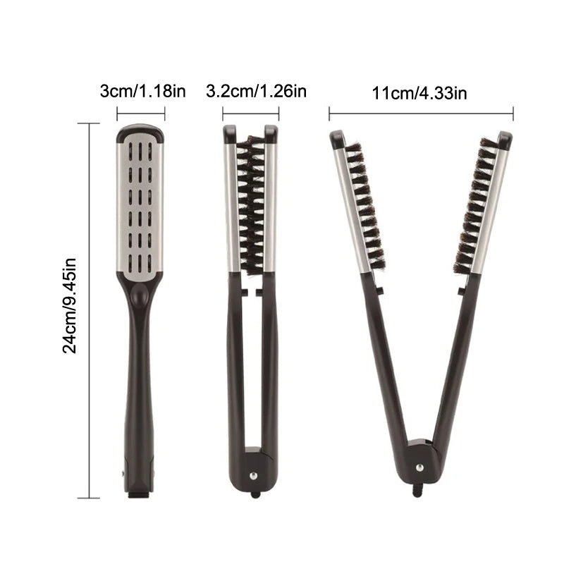 V Shape Comb Clamp Not Hurt Styling Tools DIY Hairdressing Qme