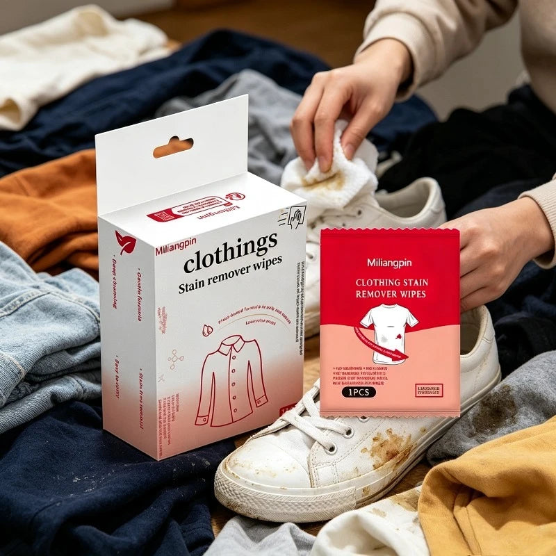 Multifunctional Dry Clean Down Jacket / White Shoes, Disposable Garment Stain Removal Wet Wipes, Leather Jacket Stain Remov Qme