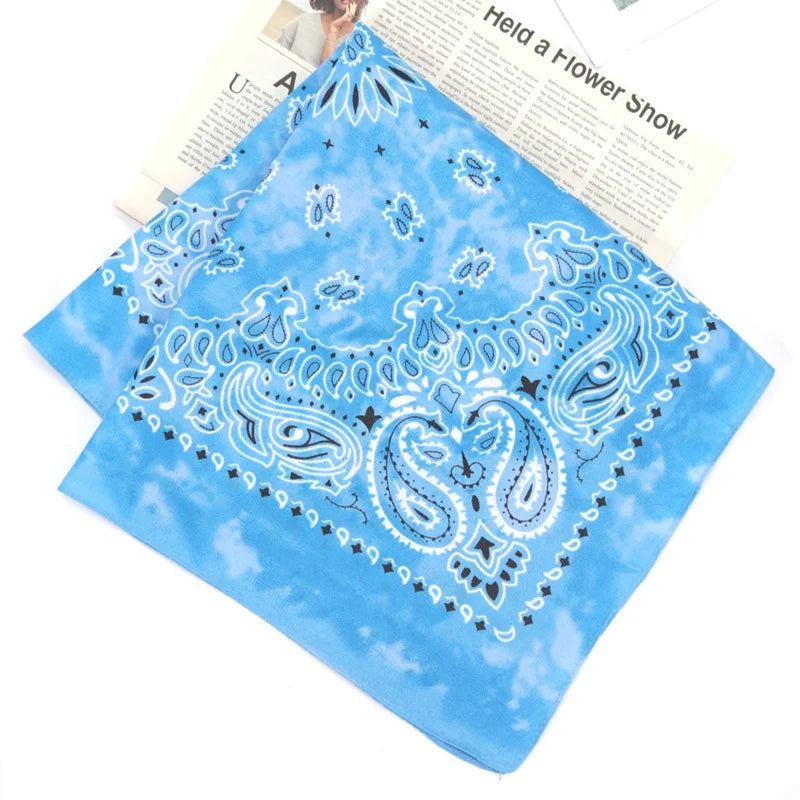 Fashion Unisex Men Women Bandana Hairband Cowboy Mens Biker Sports Qme A8