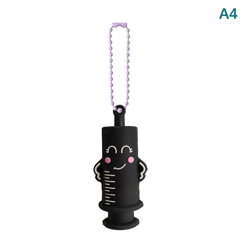 1Pc Ampoule Bottle Opener Keychain Syringe-Shaped Cutter Nurse Doctor Ampoule Bottle Opener Aid Medication Vial Breaker Tool. Qme A4