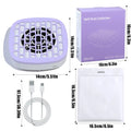 Nail Vacuum Dust Collector Low Noise Nail Fan Dust Collector Powerful Suction Cleaner Manicure Tools for Beginner Home Salon Qme 01 CN