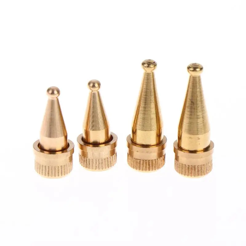 4 Speaker Spikes Hi-fi Feet Stands Accessories Copper M8 Thread Qme