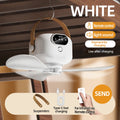 Portable Ceiling Fan Camping Tent Ceiling Canopy Fan Rechargeable Fan Air Circulators With Remote Control USB Charging Light Qme Charging