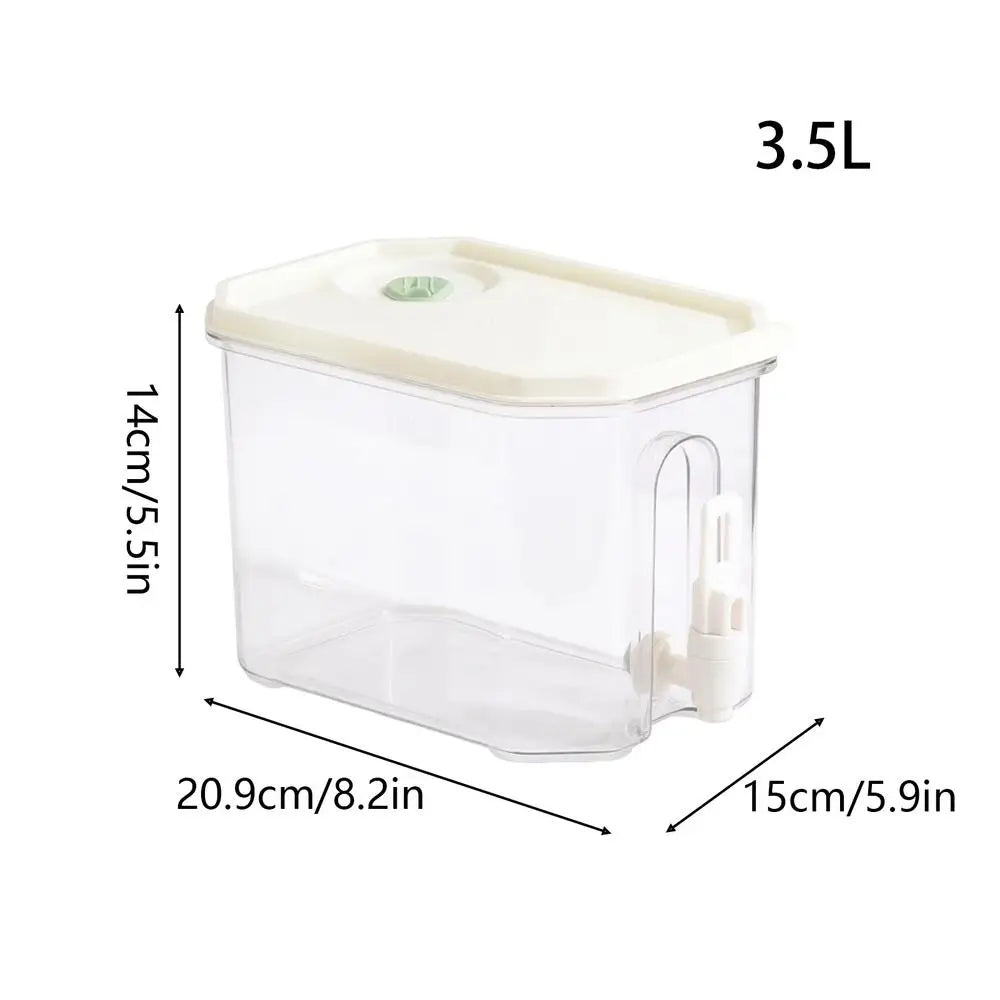 Beverage Dispenser Leakproof Cold Brew Container Spout Juice Table Qme China Mainland Beige