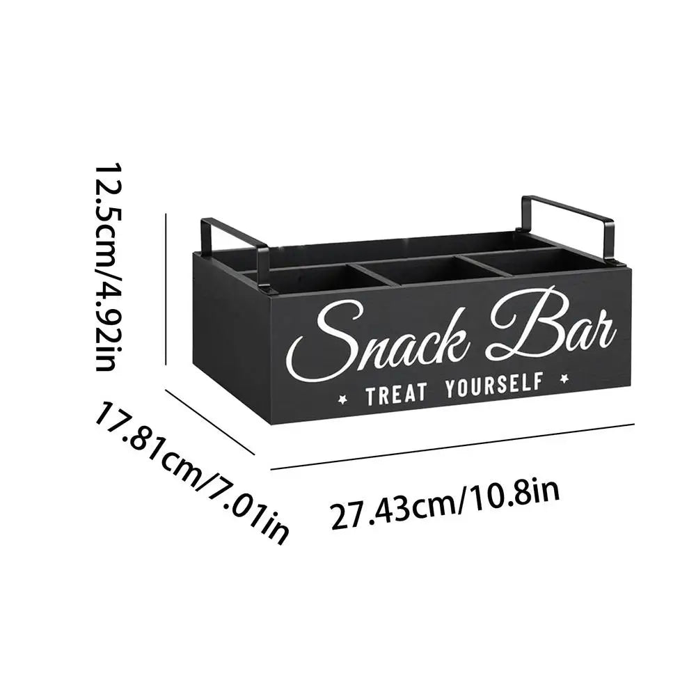 Coffee Counter Organizer Sugar Holder Basket Desk Coffee Counter Organizer With Handle For Dorm Studio Breakroom Living Room Qme Black China Mainland