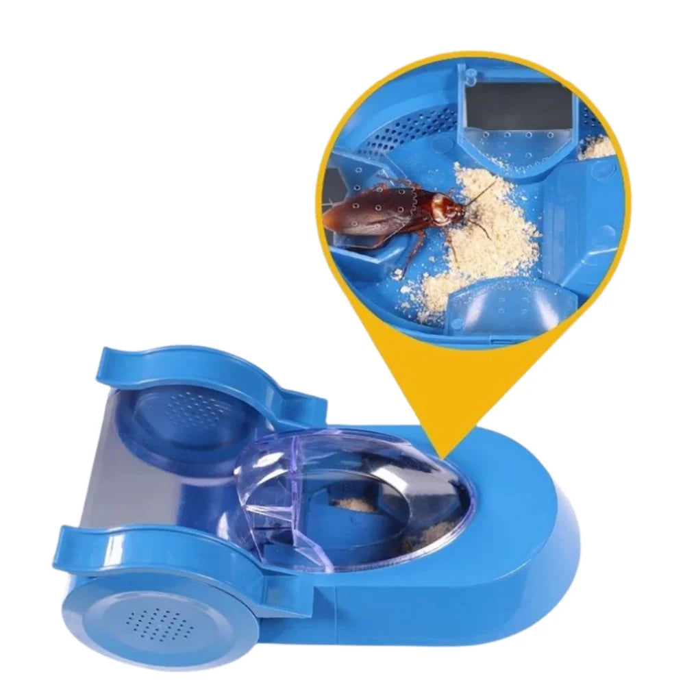 High-quaity Cockroach Trap Box Mini Car Shaped Roach Catcher Physical Baits Killing Cockroach Box Household Cleaning Tool Qme