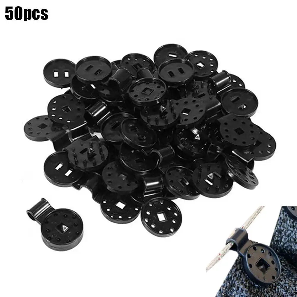Plastic Awning Clips Hooks Fixing Garden Anti Bird Netting Greenhouse Qme M
