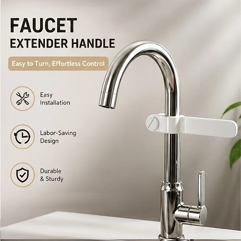 Adjustable Faucet Towel Holder, No-Drill Universal Faucet Mount Rack, Kitchen Sink Dish Cloth Hanger & Drying Organizer Qme