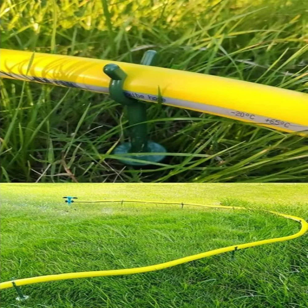 Garden Hose Bracket Irrigation Water Pipe Guide Nail Prevent Water Hose Entanglement Lawn Protector Gardening Tool and Equipment Qme