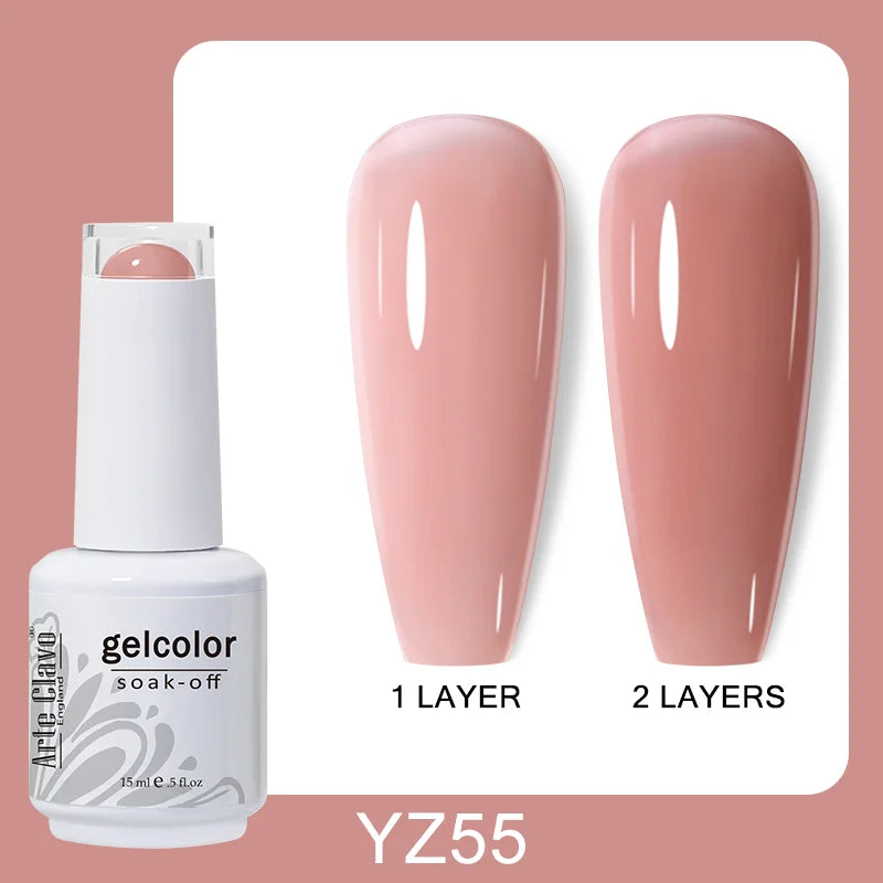 Arte Clavo Gel Nail Polish Spring 140 Colors Summer Decoration Semi