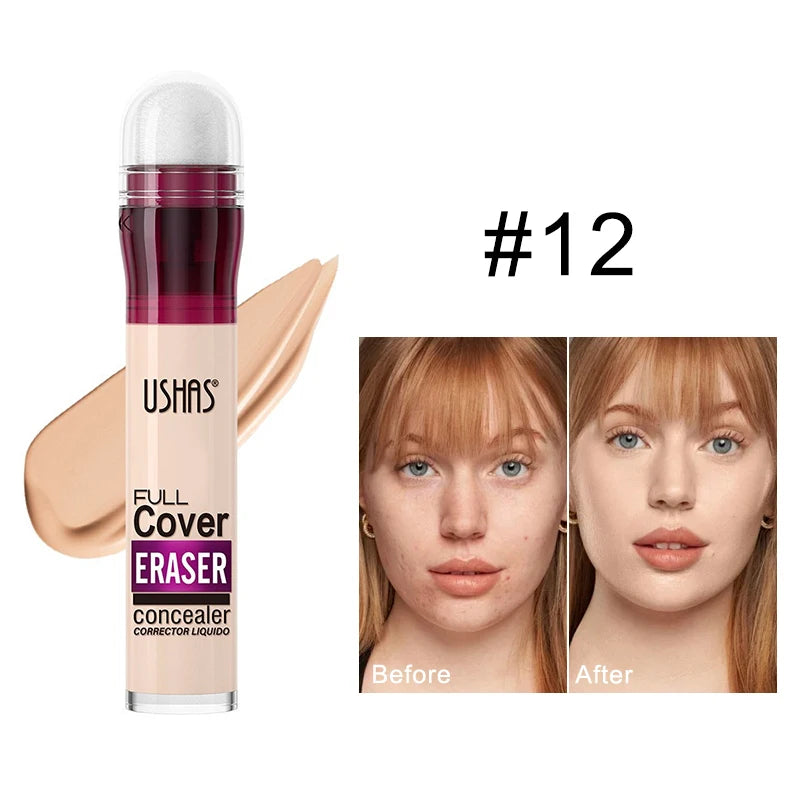Sponge Head Concealer Dark Circles Tears Freckles Acne Pigmentation Qme 12