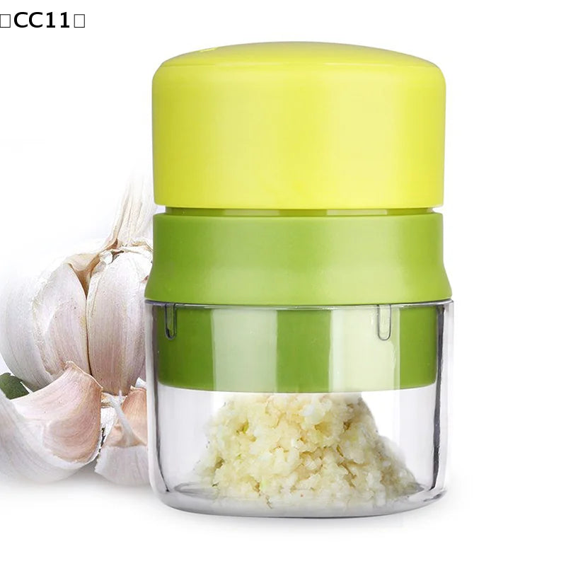 Garlic Vegetable Cutter Multifunctional Food Processor Hand-held Mini Qme