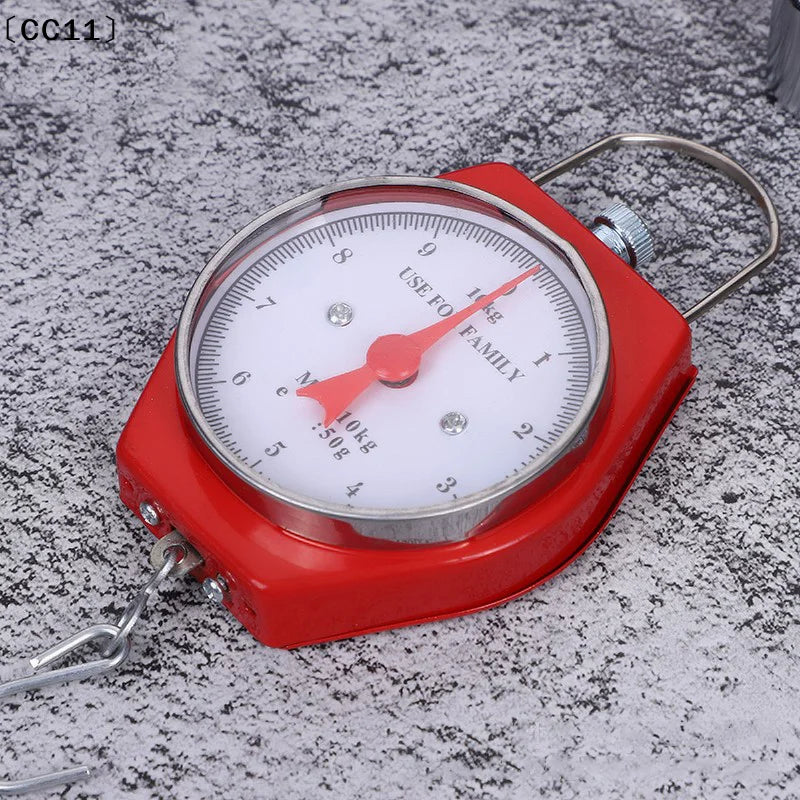 CC11High 5 Mechanical Vintage Portable Spring Balance Hook Scale Qme